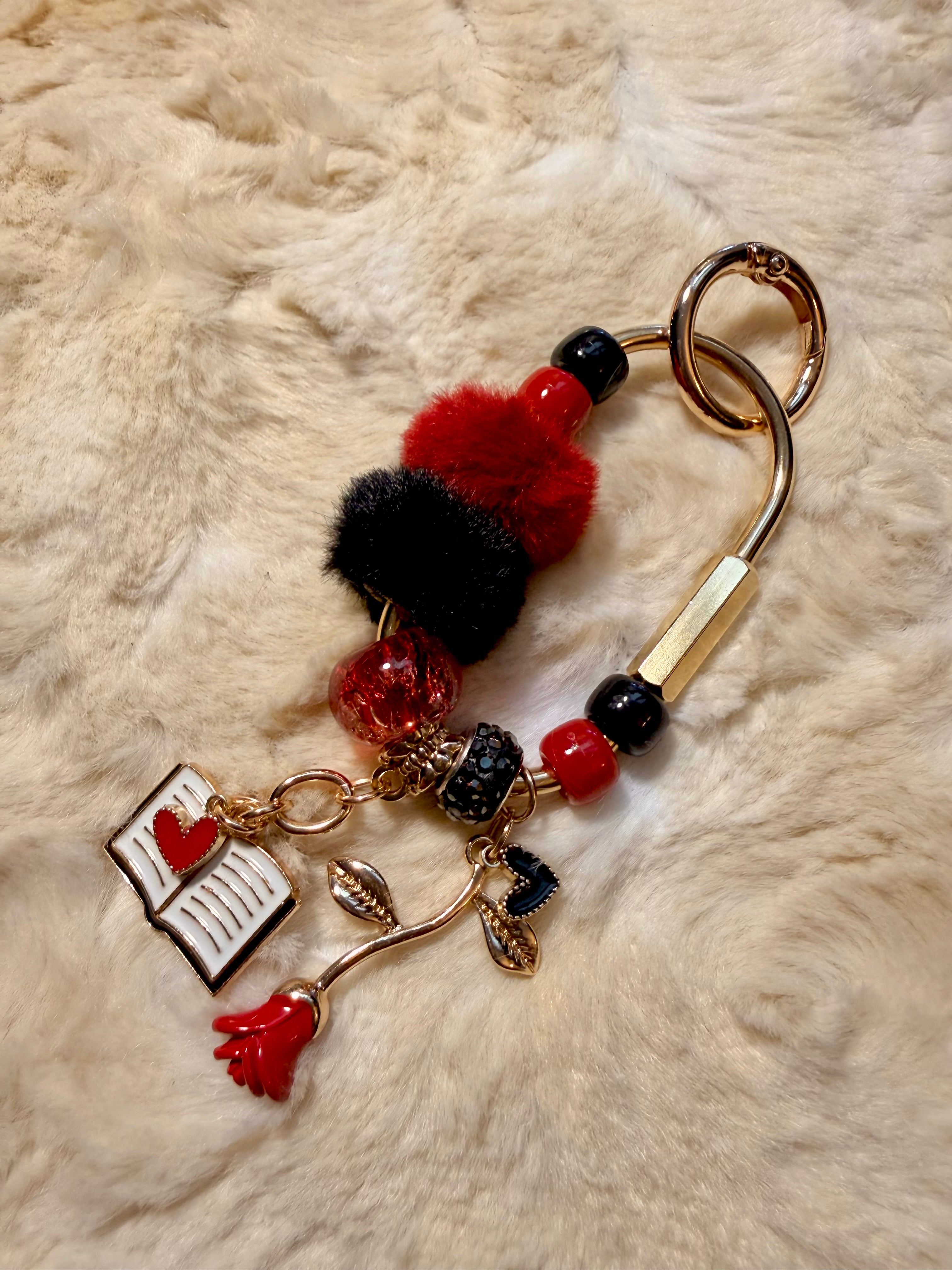 Enchanted Reader Purse Charm - Carry a little charm wherever you go🥀